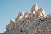 Nemrut Dagi Milli Parki, the tomb of King  Antiochos I, east terrace